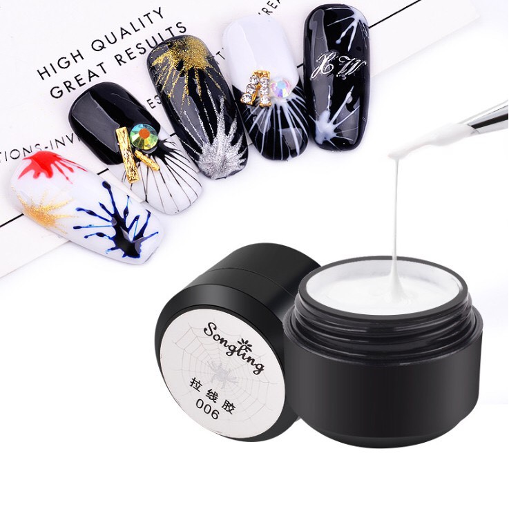 Phụ Kiện Nail - Gel Nhện, Gel giăng mạng nhện trang trí móng
