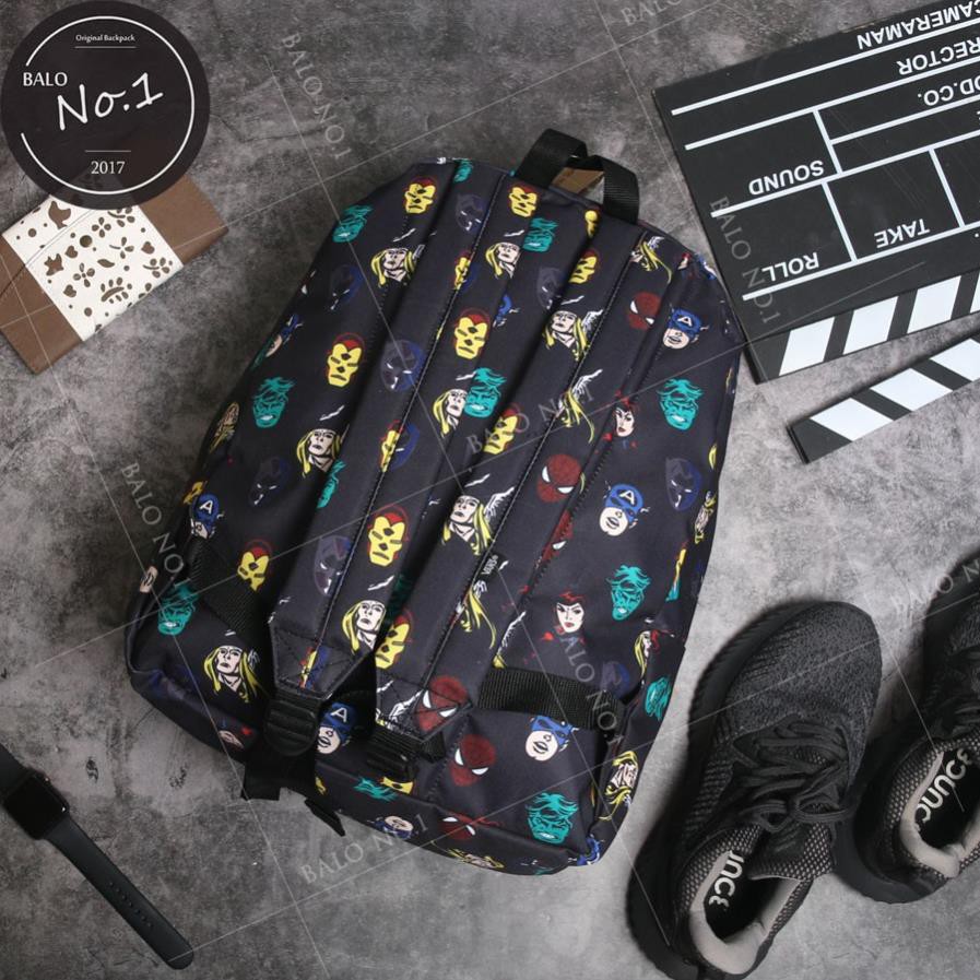 Balo đi học du lịch nam nữ unisex Vans Marvel Head Backpack