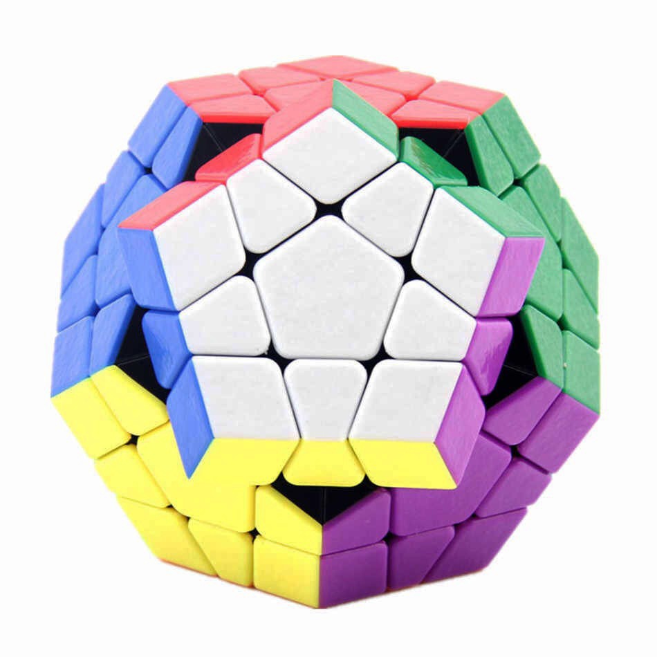 Rubik Megaminx - Rubik Biến Thể 12 Mặt Cao Cấp Xoay Trơn, Cực Mượt, Bẻ Góc Tốt