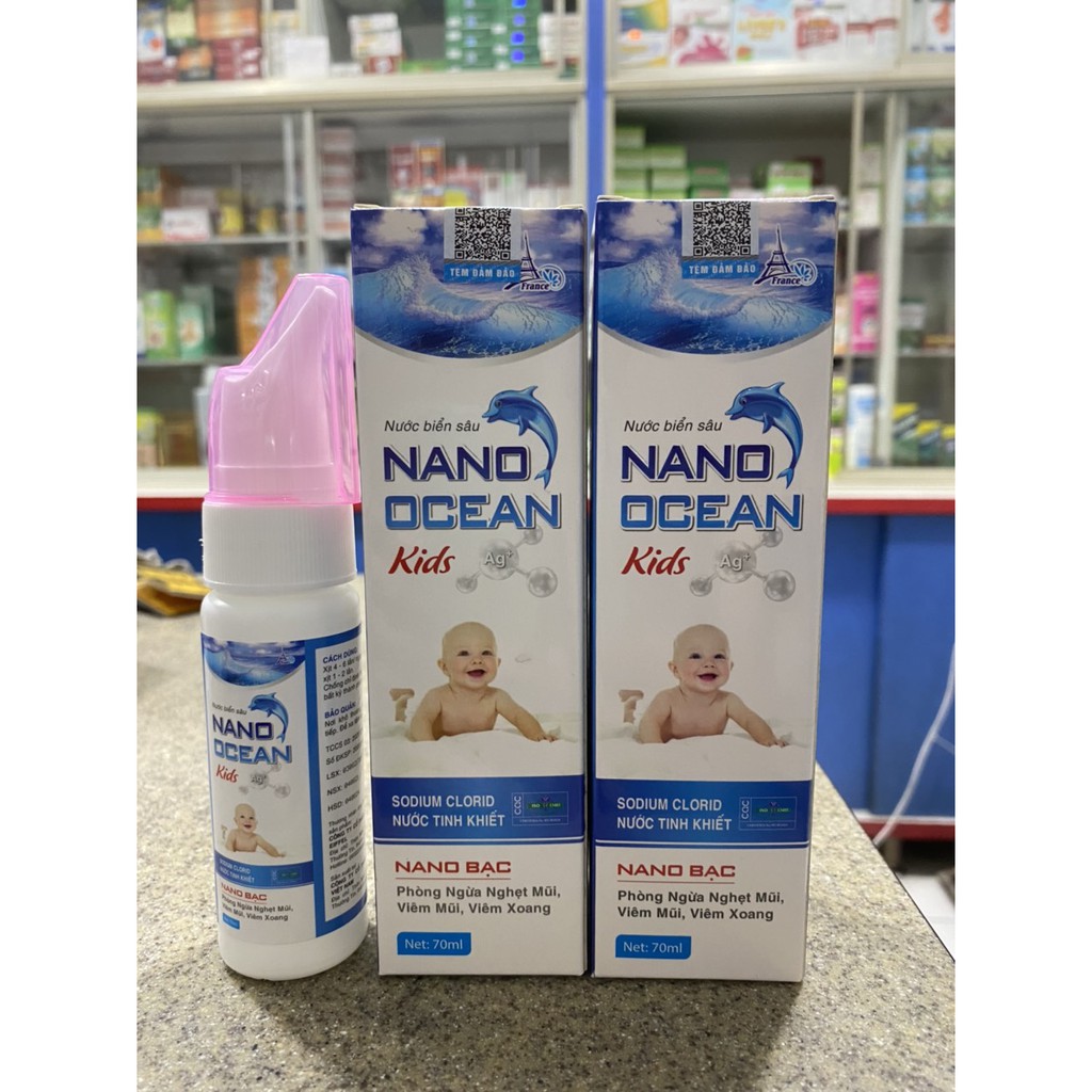 Xịt Viêm Mũi NANO OCEAN (Em bé)