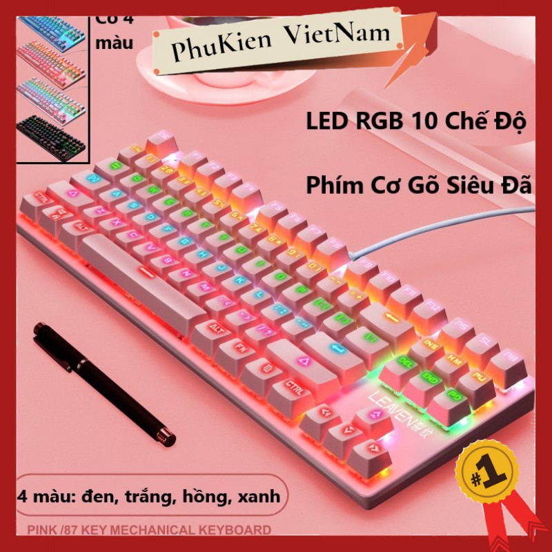 Bàn Phím Cơ Máy Tính K550, Chơi Game Dùng Văn Phòng Cực Đã