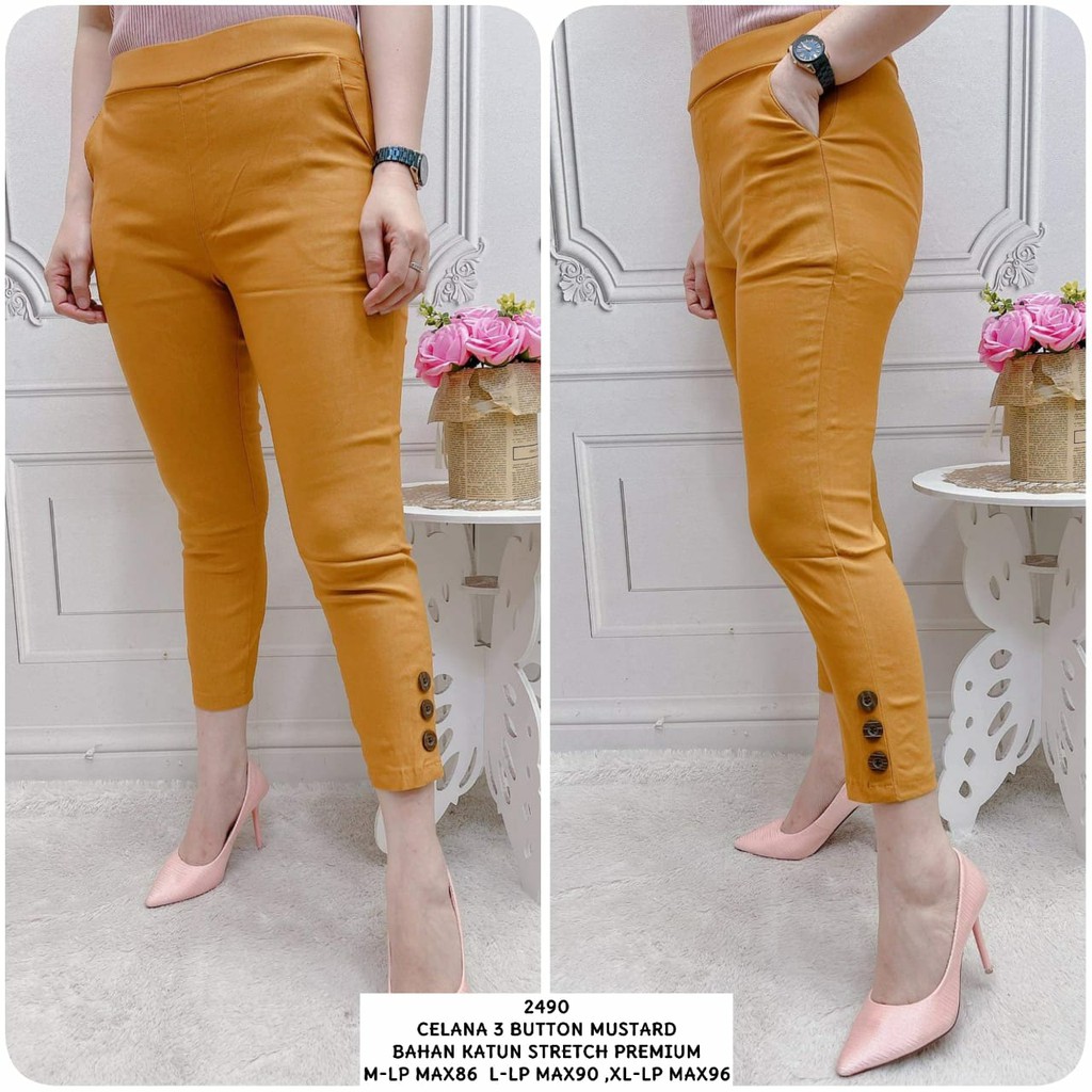 Quần Cotton Dài Thời Trang Trẻ Trung Năng Động 2490 Size M - Xl | BigBuy360 - bigbuy360.vn