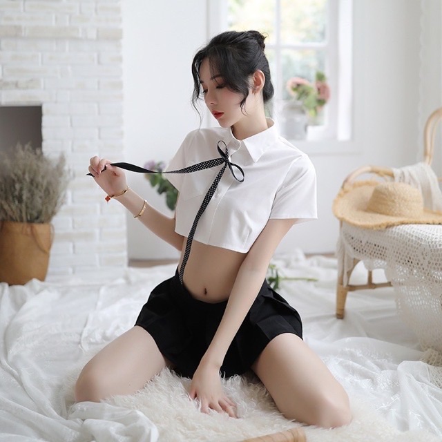 ♥️[Q11.HCM♥️ [LL 393]- COSPLAY NỮ SINH SEXY - VÁY NGỦ SEXY - CÔ CHỦ NHỎ | BigBuy360 - bigbuy360.vn