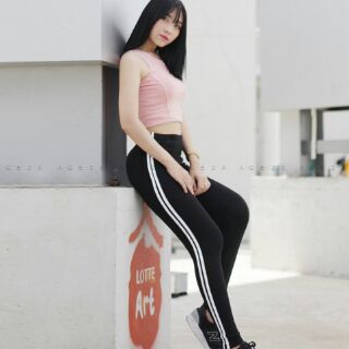 Quần Legging 2 Sọc