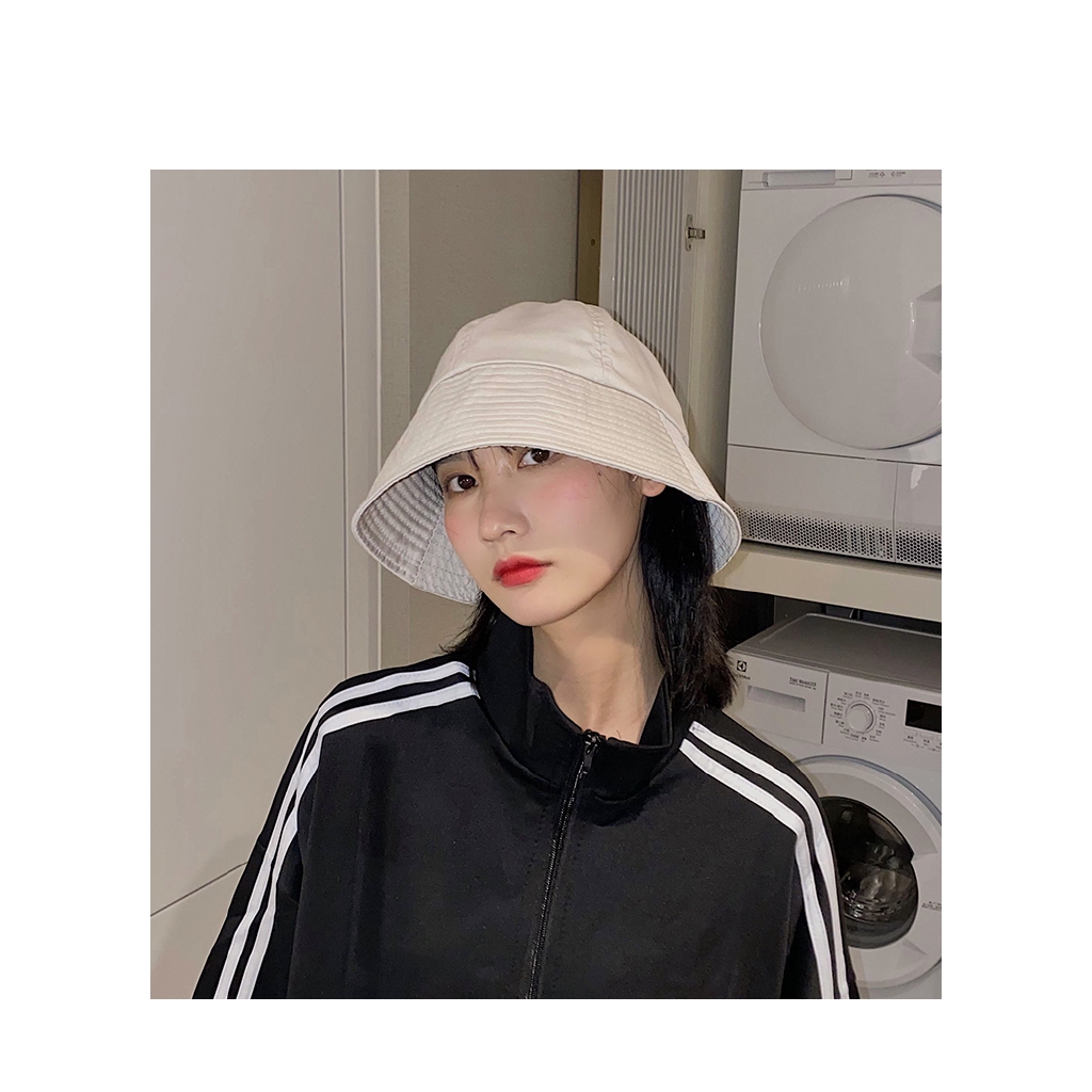 Mũ tai bèo mỏng màu đen thời trang Nhật Bản