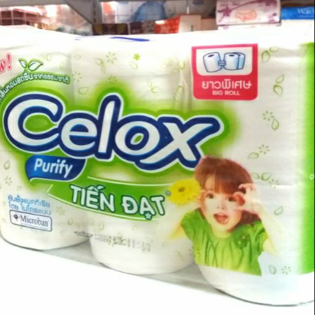 Giấy vệ sinh cao cấp Celox(có lõi) siêu mềm