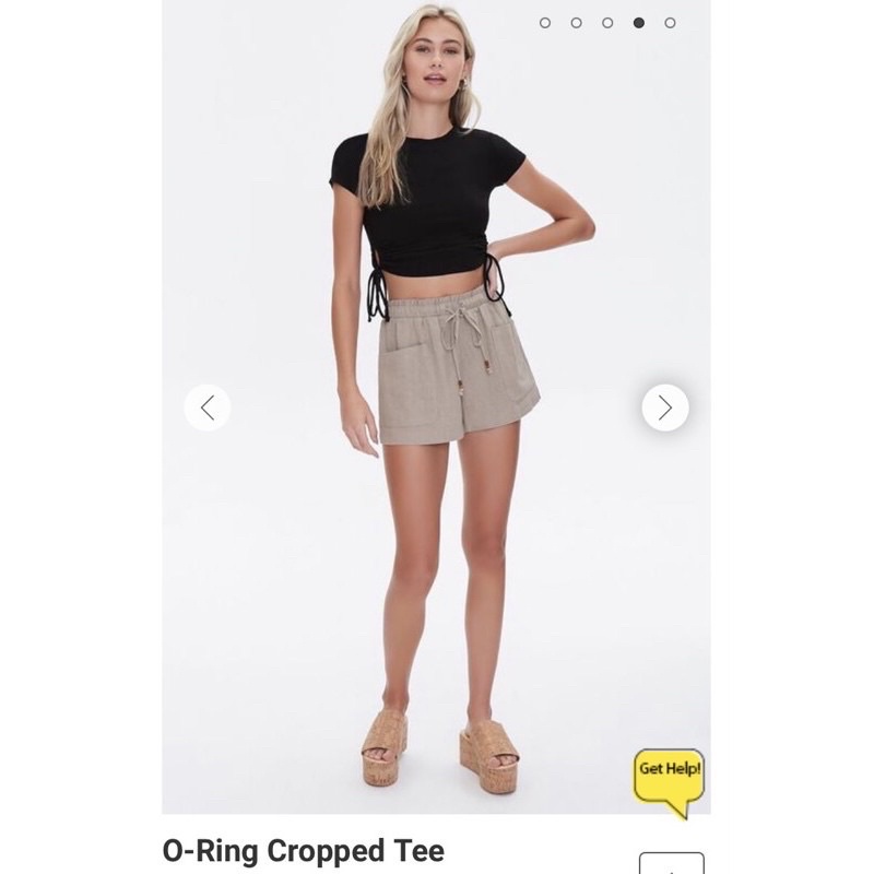 áo F21 croptop cột eo xuất xịn