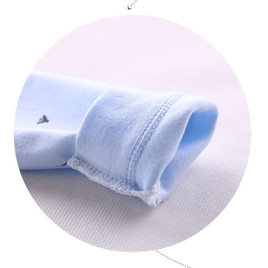 Bộ cotton dài tay thu đông cho bé Trai bé Gái Hàng Quảng Châu xuất Khẩu BDT06