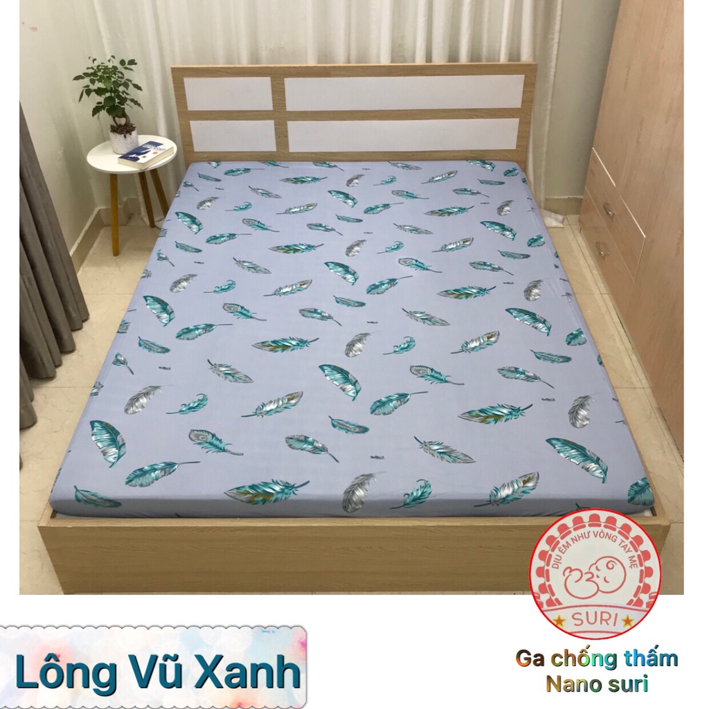 Ga Chống Thấm Thun Phủ Nano Kèm Quà Cho Bé