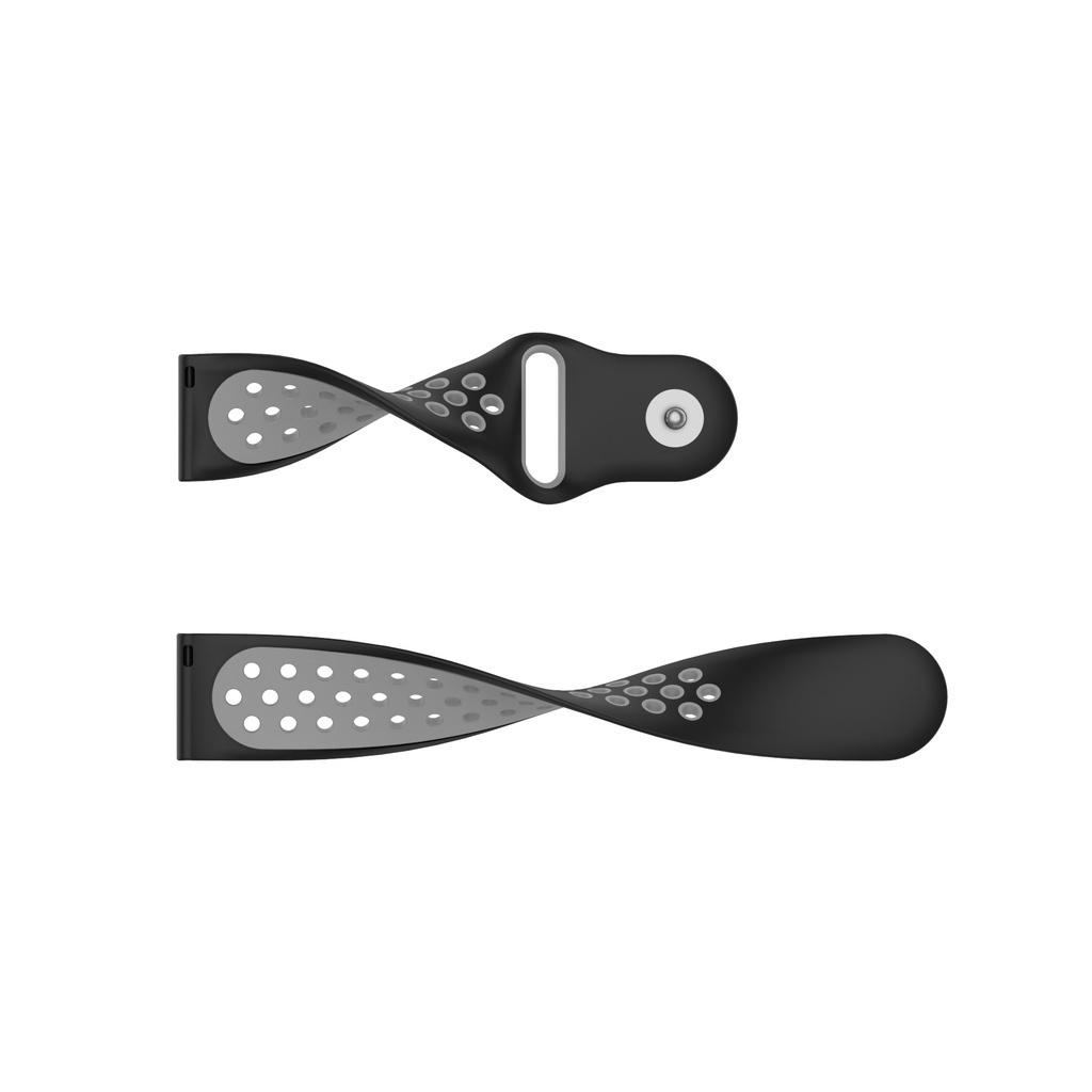 Dây đeo đồng hồ bằng silicon 20mm thay thế cho Garmin Venu/Venu SQ Music/Vivoactive 3/vivomove HR/Forerunner 245/645