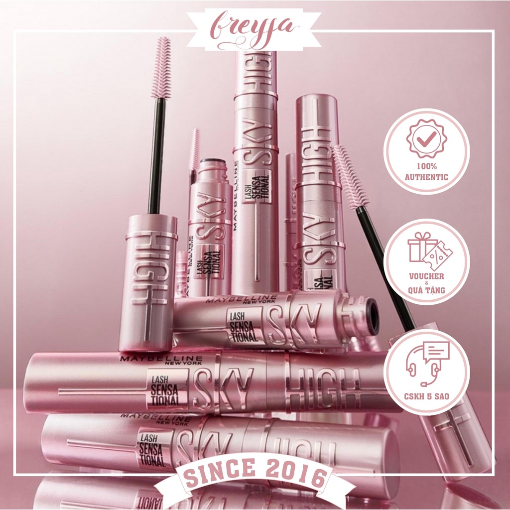 MASCARA MAYBELLINE SKY HIGH SIÊU HOT, SIÊU CONG MI