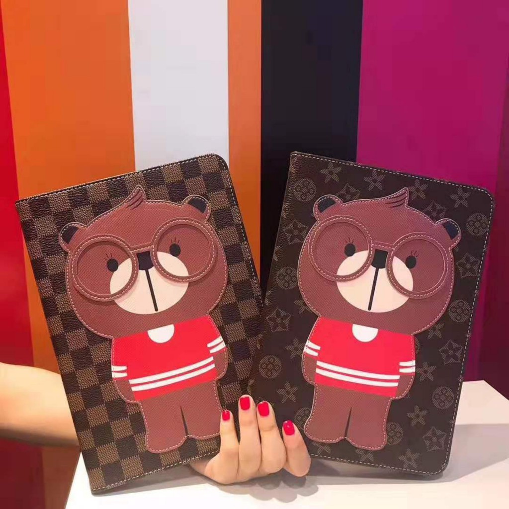 Bao da ipad silicon thêu hình Gấu cực chất ốp ipad gen 8/7/Pro 11 2020/9.7/10.5/Air3/Air 1/Air 2...MART CASE | BigBuy360 - bigbuy360.vn
