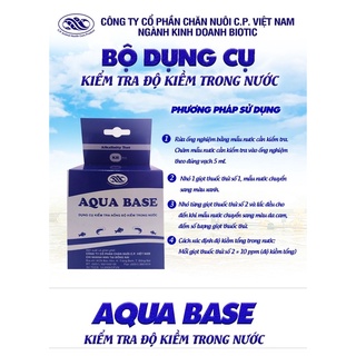 [Chính Hãng, Mẫu Mới] Bộ test Kiềm CP - Bộ đo kiềm trong nước CP Aqua Base