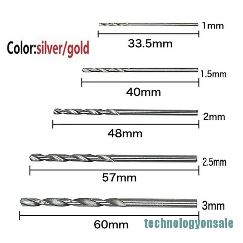 Bộ 100 / 50 mũi khoan thép titan hss tốc độ cao