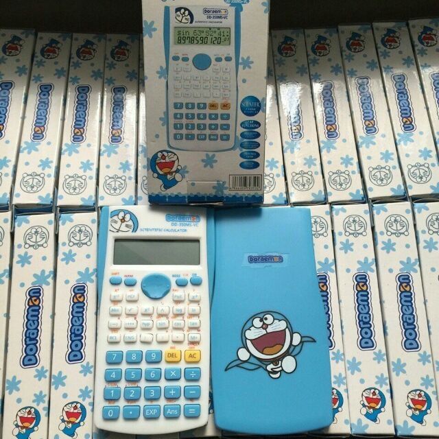 Máy tính hello kitty.doremon
