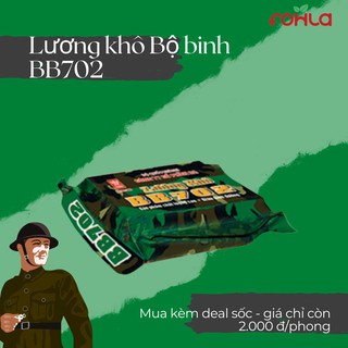 Lương khô Bộ binh BB702 (70gr) - Lương khô Quân Đội