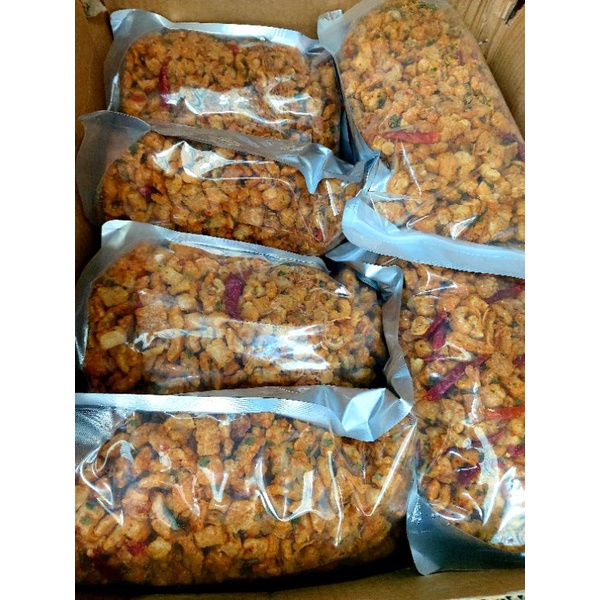 1KG TỐP MỠ LIỀN DA RIM MẮM HÀNH