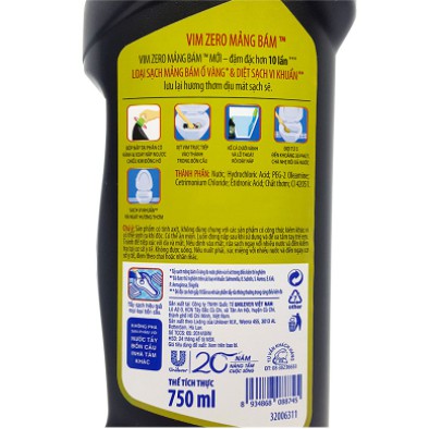 Nước Tẩy Rửa Vim Diệt Khuẩn