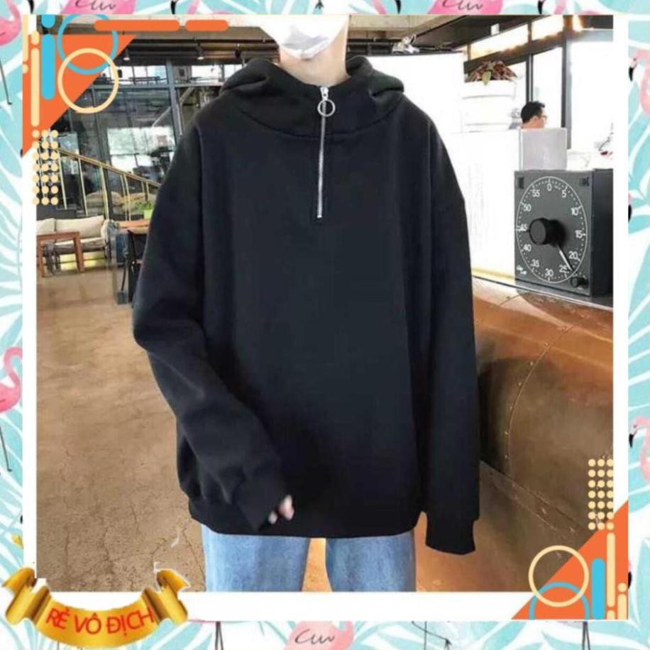 [Mặc là Auto Đẹp] Áo Hoodie Trơn Phối Zip 3 Màu Giá Rẻ AA | BigBuy360 - bigbuy360.vn