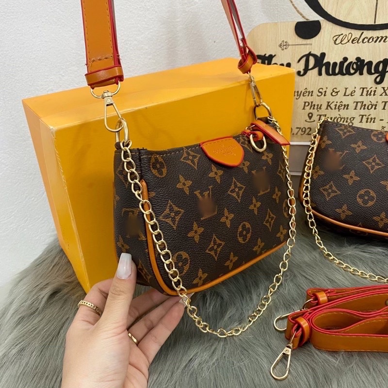 Túi đeo chéo, kẹp nách eo vỳ bản 2 dây vip thời trang 2021 (cam kết chuẩn hình)