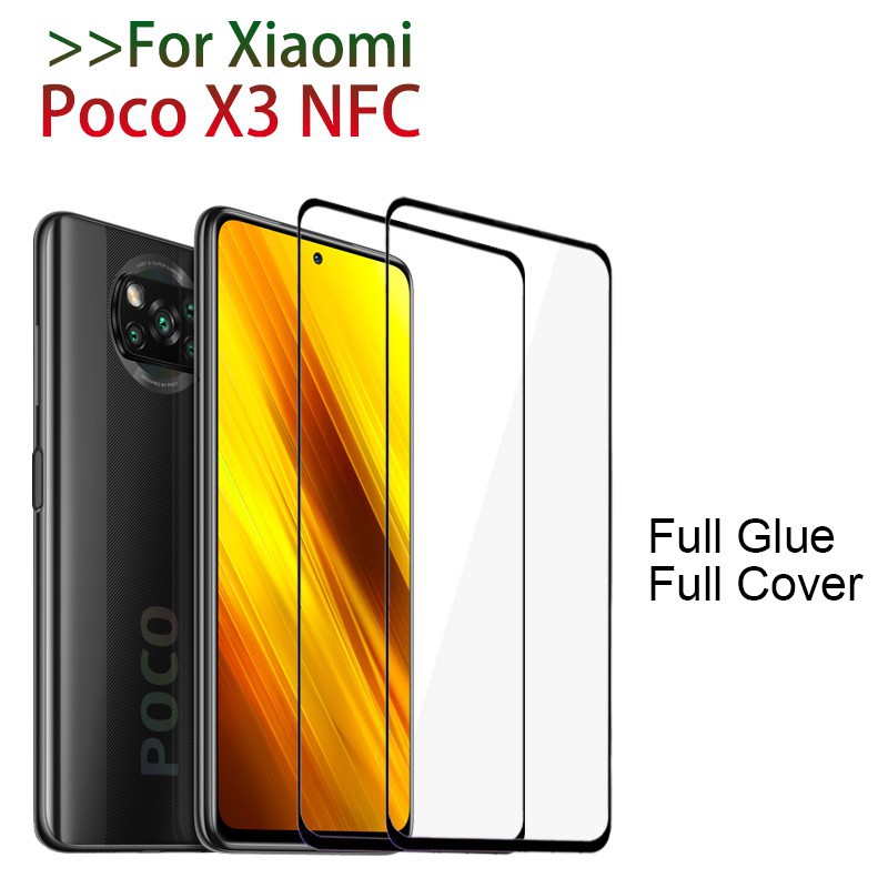 Kính cường lực POCO Full màn 9D X3/ X3 pro/X3 NFC/M3/ F3/F2 pro/ X3 Gt/  M4 pro 5G cao cấp, tặng giấy lau màn hình