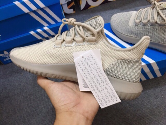 Giày Thể Thao Sneaker Tubular shadow Vàng Cát