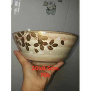 Chậu gốm trồng sen Trân