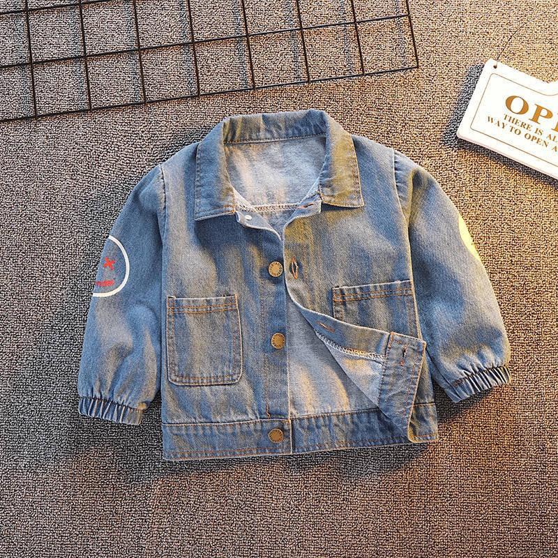 Áo khoác denim kiểu dáng xinh xắn đáng yêu cho bé 1-4 tuổi