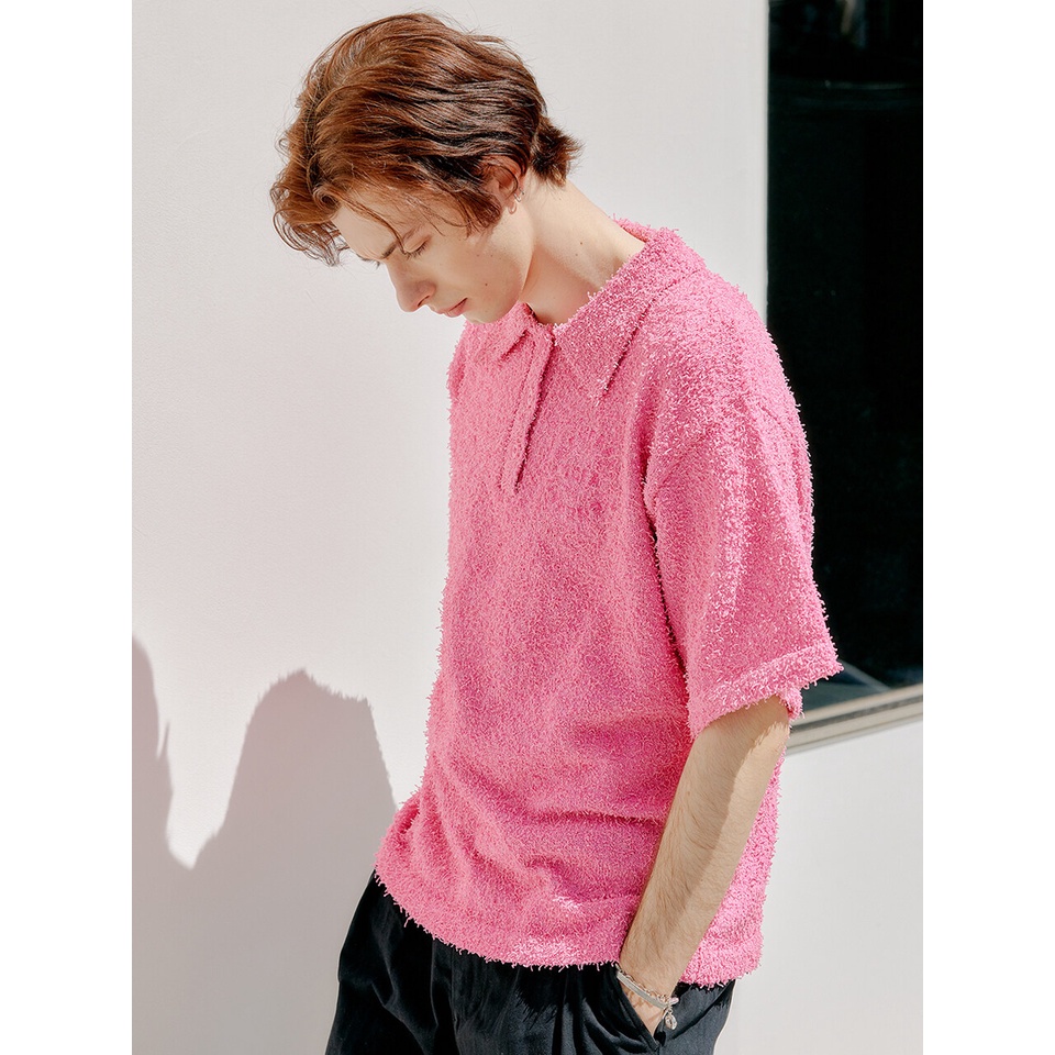 GENERAL IDEA STANDARD Terry Half Collar Knit