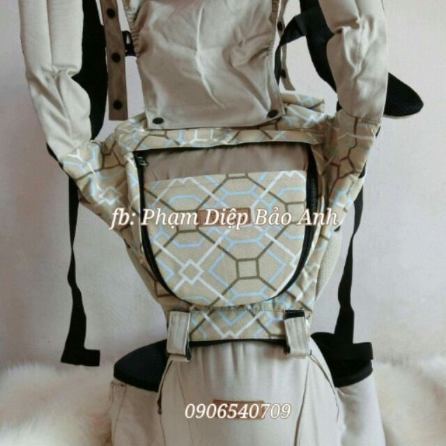 Địu ngồi cho bé yêu