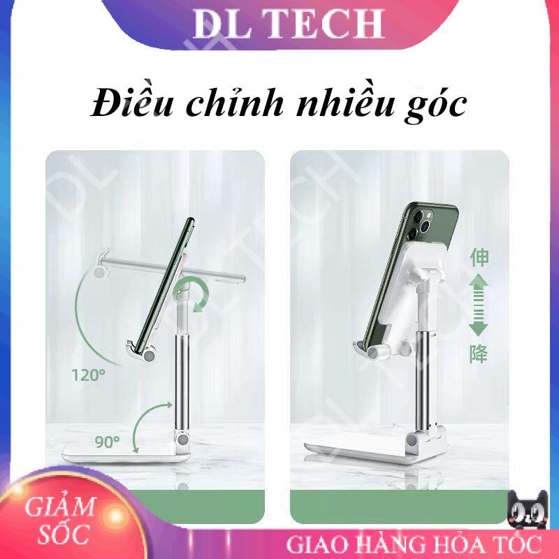 GIÁ ĐỠ Kệ điện thoại máy tính bảng T9 hay iPhone iPad để bàn có thể gập gọn, chống tê mỏi tay DL TECH