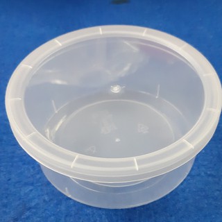 Set 50/100/180 hộp nhựa tròn trong PP dung tích 250ml đựng xôi chè đầy tháng, thôi nôi