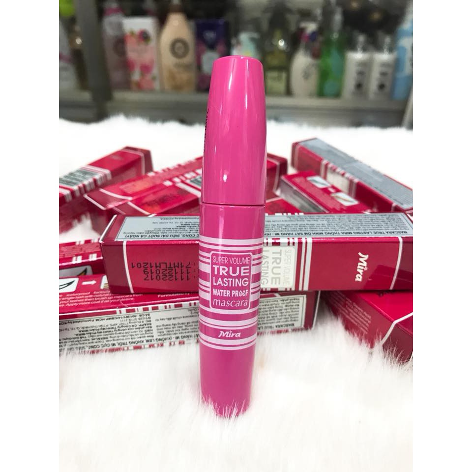 MASCARA THÔNG MINH CHUYÊN LÀM DÀI DÀY CONG MIRA SUPER VOLUME TRUE LASTING WATER PROOF