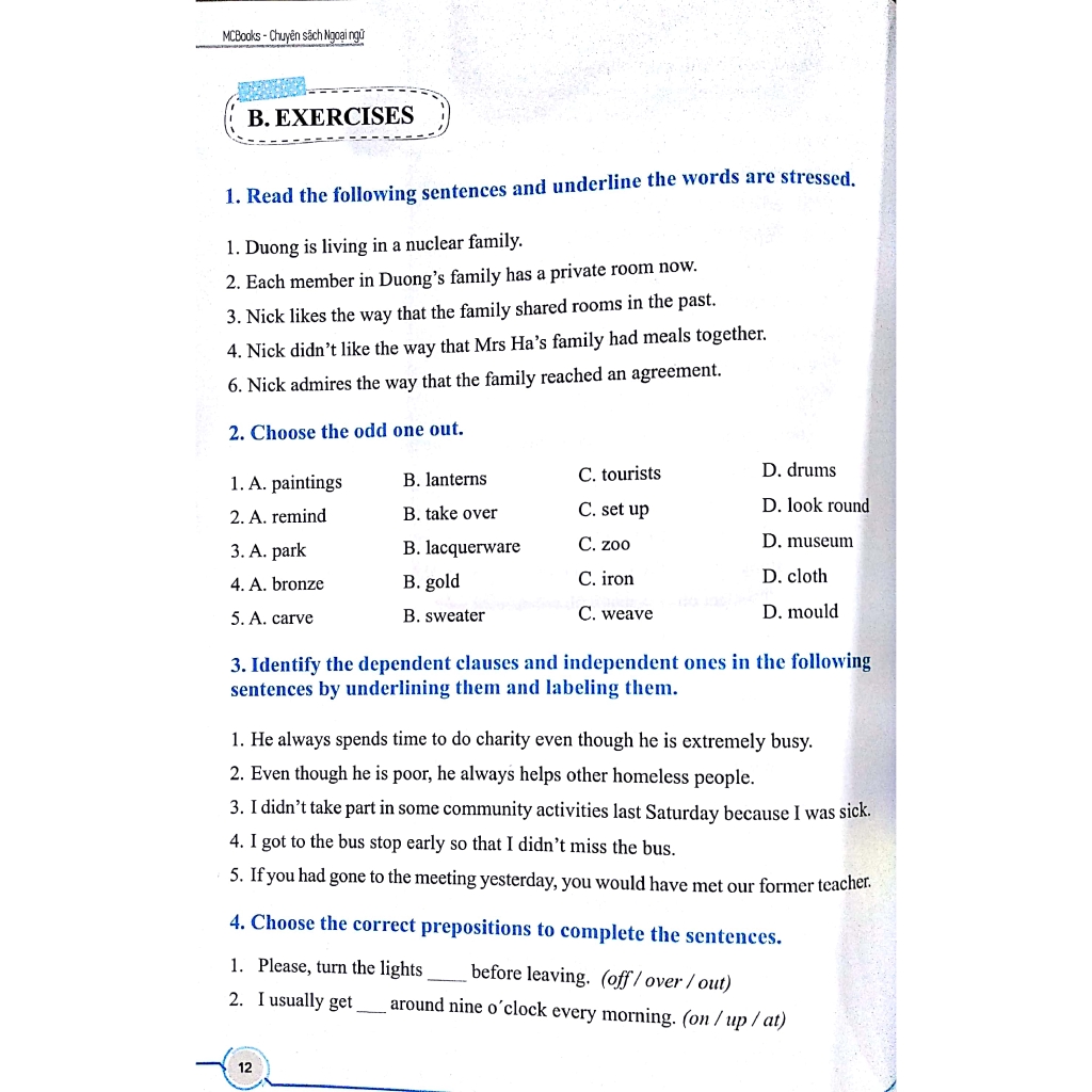 Sách - Tổng Hợp Ngữ Pháp Và Bài Tập Tiếng Anh - Lớp 9