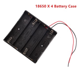Hộp nhựa đựng pin 4 ngăn 18650 diy
