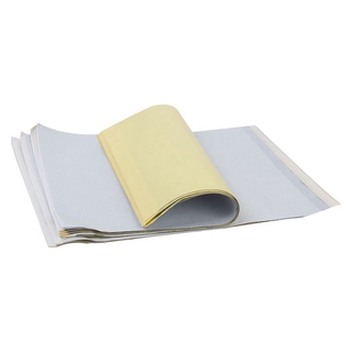 10 Sheets  Thermal Carbon Stencil Transfer Paper & 1x  Stencil Stuff  Stencil Transfer Formula 125ML
