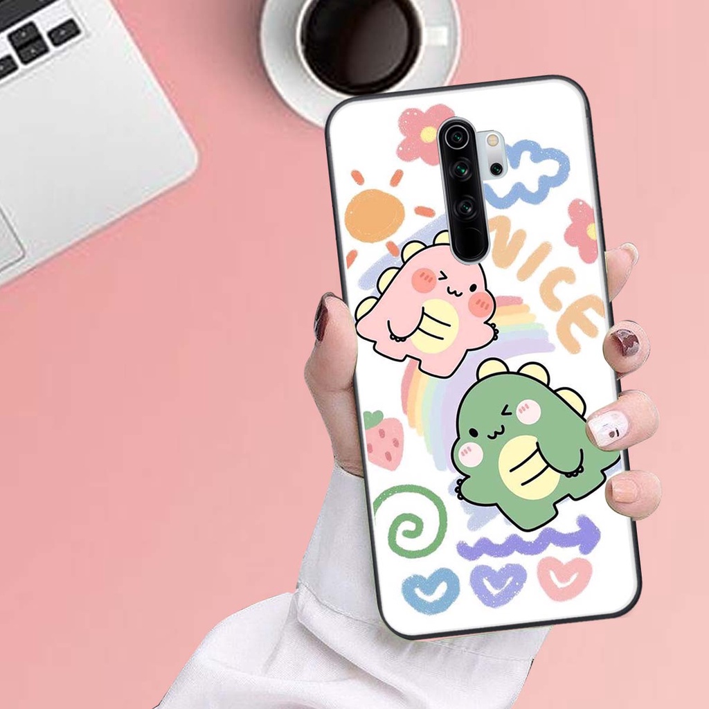 Ốp lưng Xiaomi REDMI NOTE 8 PRO in hình khủng long , gấu nâu xinh xắn, siêu cute  mà còn vô cùng RẺ -ĐẸP