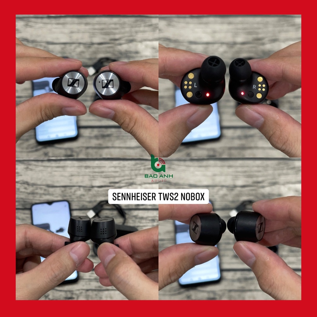 Tai nghe Sennheiser Momentum True Wireless 2 Fullbox