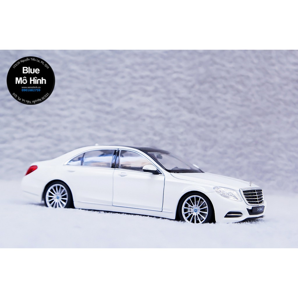 Blue mô hình | Xe mô hình Mercedes S500 Welly 1:24