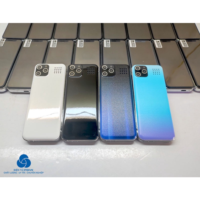 Điện thoại mini H666 hỗ trợ 2 sim 2 sóng online,...Tích hợp nhiêu ứng dụng