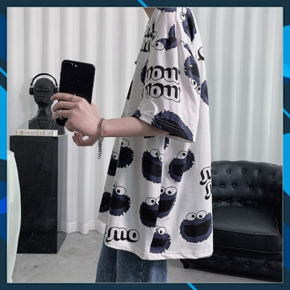 Áo Thun Tay Lỡ Form Rộng Mon Mon Siêu Hot🍁 Unisex nam nữ đều mặc được | BigBuy360 - bigbuy360.vn