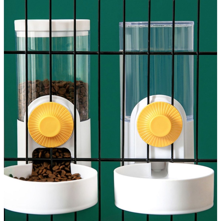 Hipidog Khay bát nước , bát ăn hạt treo thành chuồng để trong khu vực lồng cao cấp cho chó mèo / Thú cưng