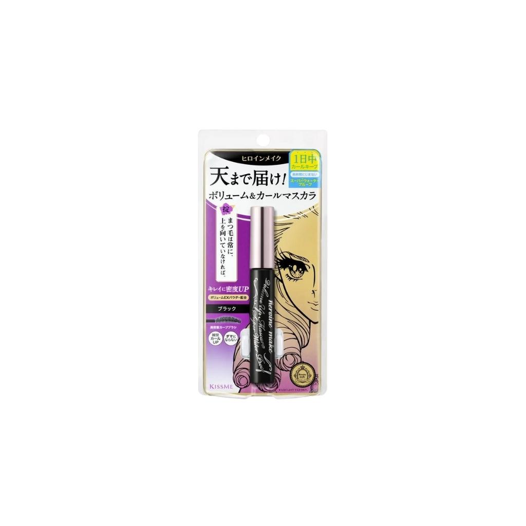 Mascara Chống Trôi Siêu Bền Giúp Nâng Cong Và Dày Mi Kiss Me UP Mascara Super WP Black