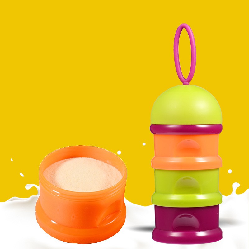 Hộp đựng chia sữa 3 tầng nhựa PP an toàn - BPA Free