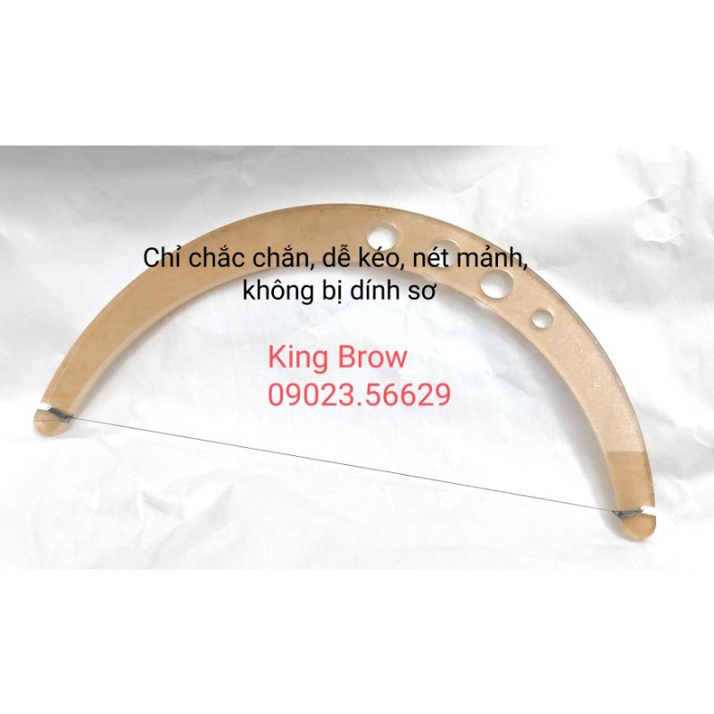 Cuộn chỉ tơ cao cấp chuyên dùng thay cung vẽ chân mày, môi