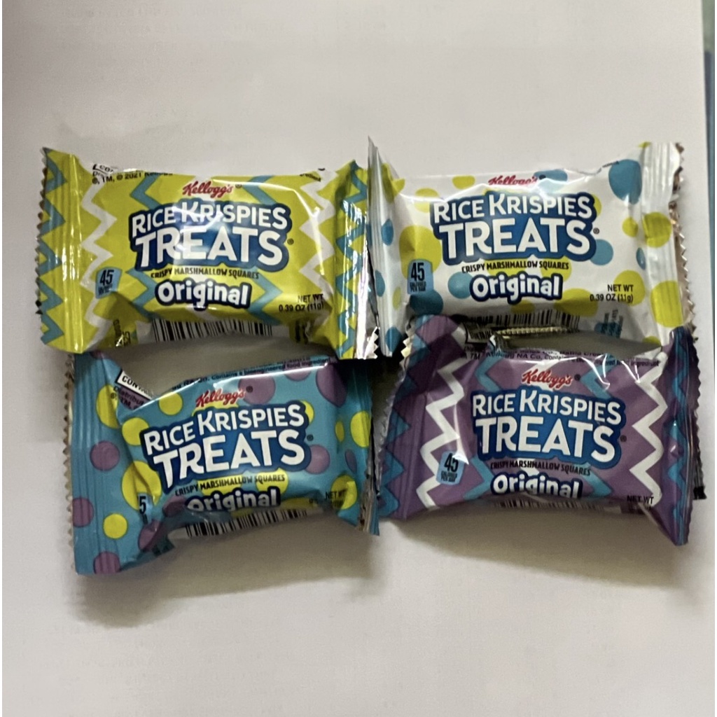 Bánh cốm gạo Kellogg's Rice Krispies Treats Original Mini Squares - Mỹ ( Giá bán lẻ)