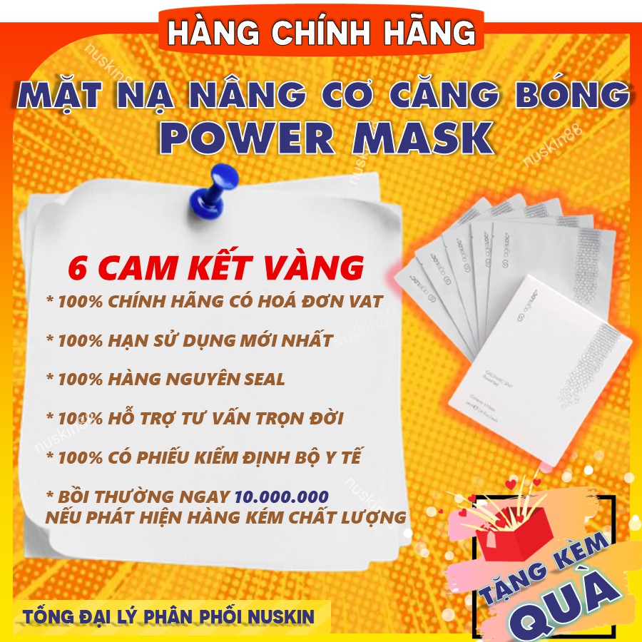 Mặt Nạ Nâng Cơ , Săn Chắc Da POWER MASK GALVANIC (Hộp 5 miếng)