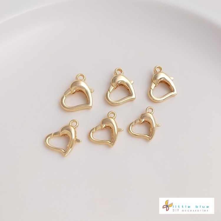 Móc Cài Mạ Vàng 14K Dùng Làm Trang Sức Thủ Công