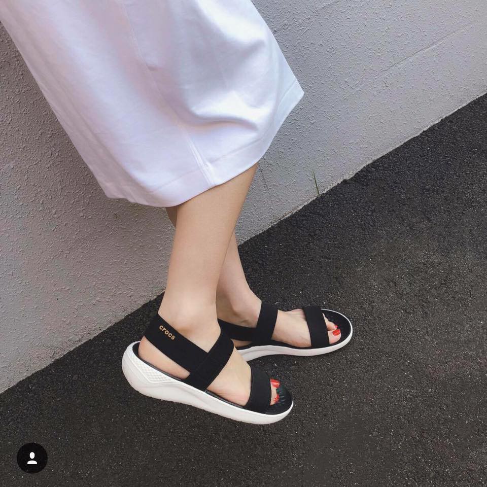 Dép Cross LiteRide Sandal nam nữ màu đen đủ size 35 đến 44