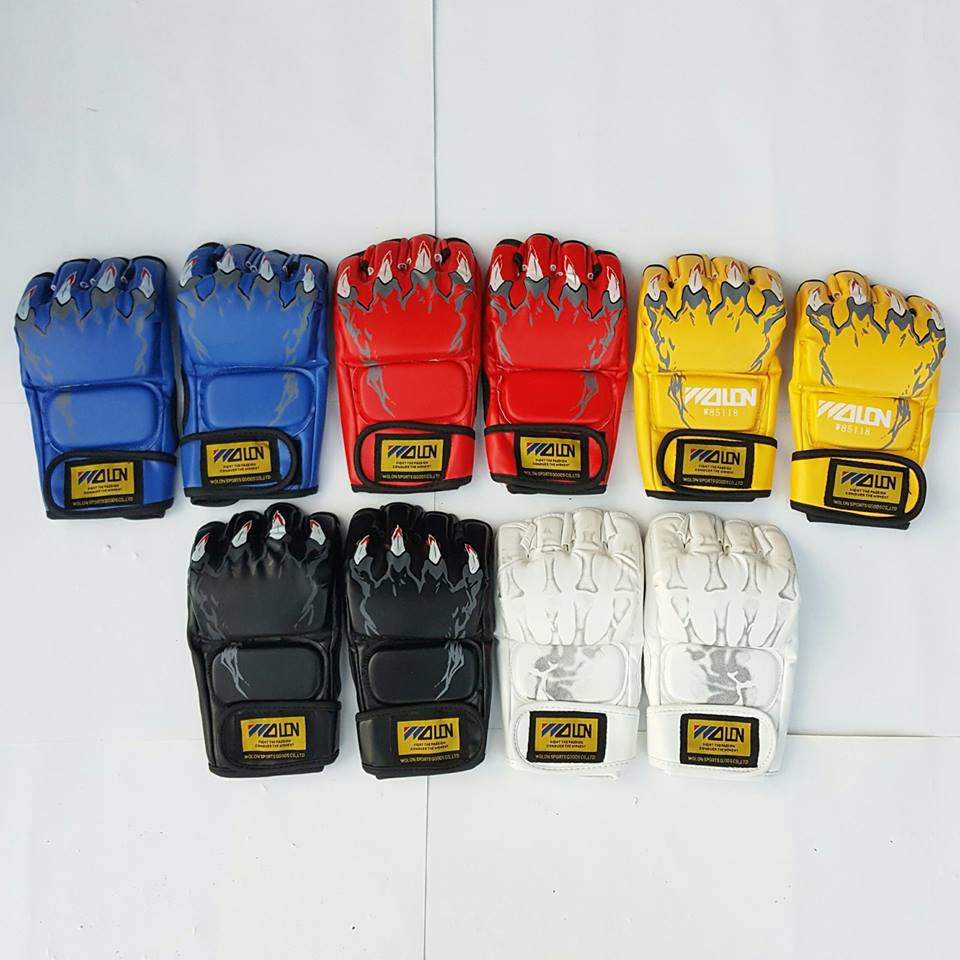 Găng tay đấm bốc mma hở ngón cao cấp thế hệ 4.0 - Thiết bị đấm bốc dành cho boxing, mma, đối kháng, sparring, trainning